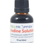 Lugol’s Iodine Solution bottle with syringe